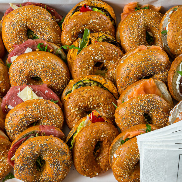 Bagel lunch