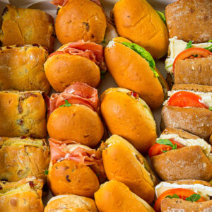 Luxe mini broodjes lunch